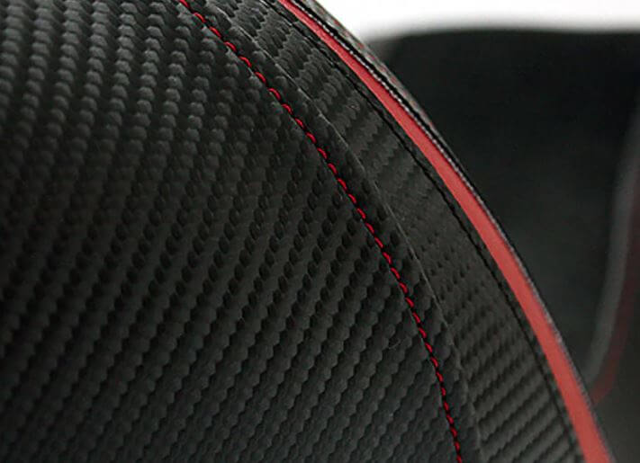 LuiMoto Team Italia Suede Touring Rider Seat Cover '11-'14 Ducati Diavel