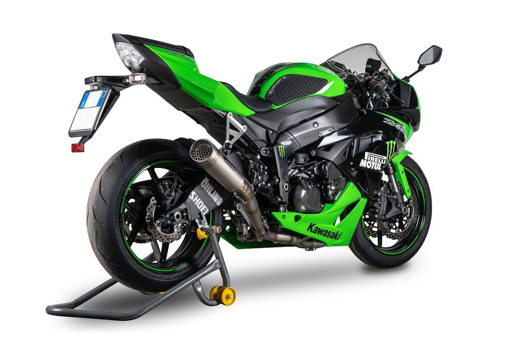 Spark Grid-O Titanium Full Exhaust '09-'23 Kawasaki ZX-6R