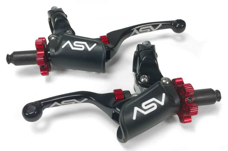 ASV F4 Pro Off-Road Brake & Clutch Levers '06-'24 Yamaha TT-R 50R