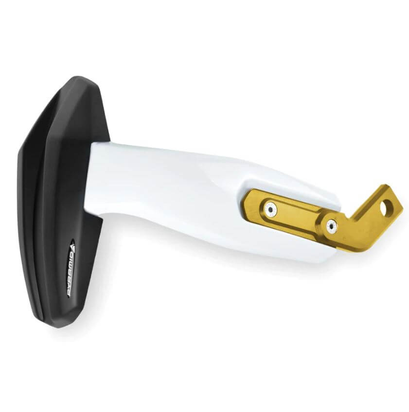 Pyramid Spray Guard '16-'19 Honda CRF 1000 L Africa Twin | Gloss White/Gold