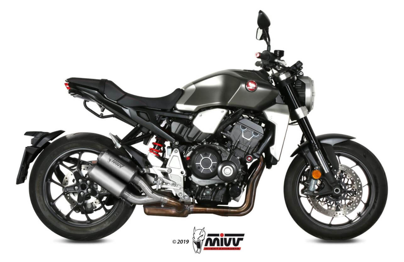 MIVV MK3 Stainless Steel Slip-On Exhaust '18-'23 Honda CB 1000 R
