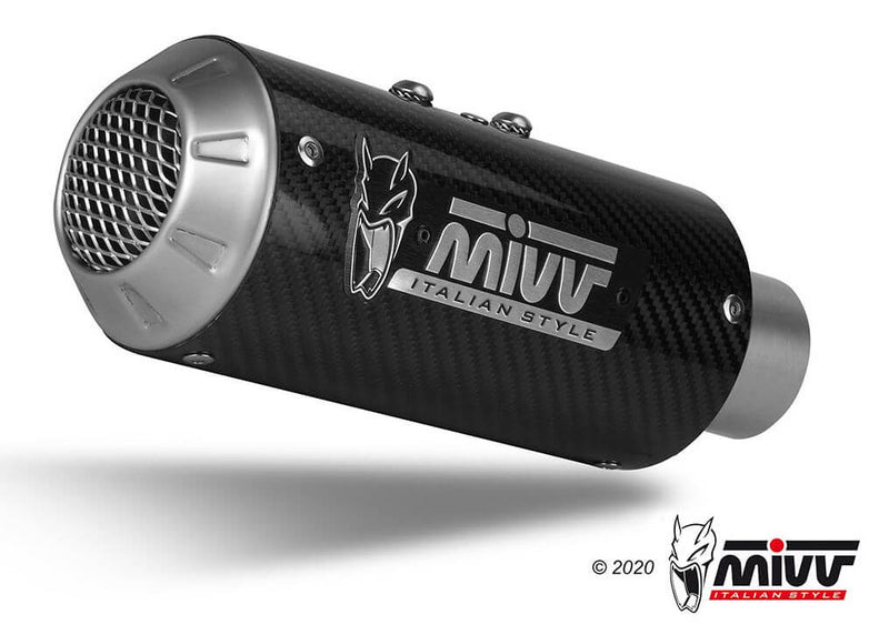 MIVV MK3 Carbon Slip-On Exhaust '19-'23 Honda CB 500 F