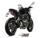 MIVV GP Pro Black Stainless Steel Full System Exhaust '19-'23 Honda CB/CBR 650 R