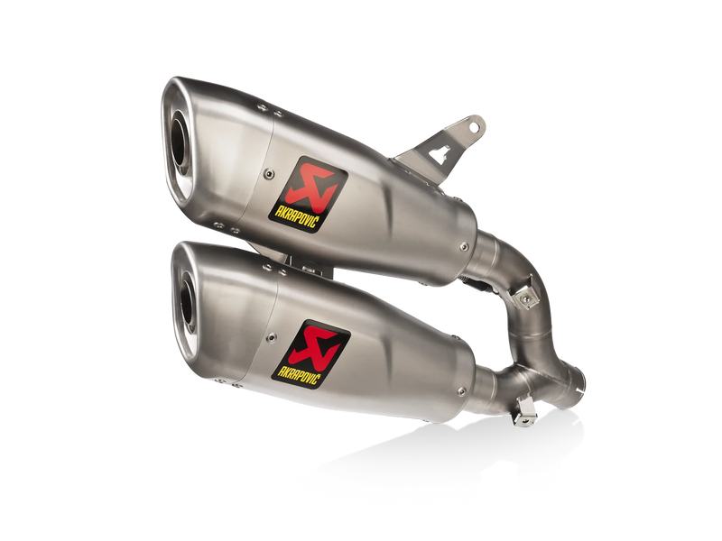 Akrapovic Slip-On Line (Titanium) Exhaust 21-24 Ducati Monster 937/937+