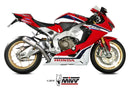 MIVV MK3 Stainless Steel Slip-On Exhaust (Standard Position) '17-'19 Honda CBR 1000 RR