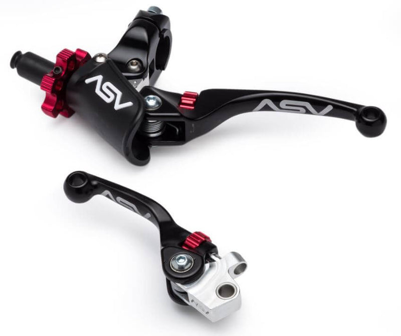 ASV F4 Pro Off-Road Brake & Clutch Levers '13-'18 Kawasaki KX 450F