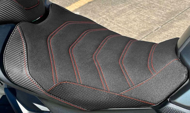 LuiMoto Cafe Grezzo Rider Seat Cover '21-'23 Ducati Monster 937/950