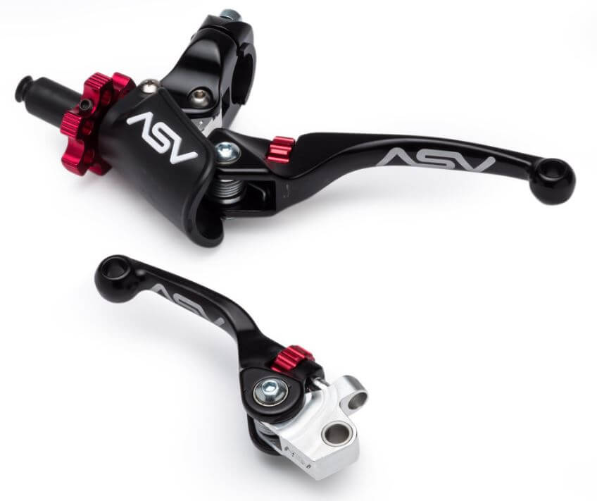 ASV F4 Pro Off-Road Brake & Clutch Levers '13-'19 Kawasaki KX 250F