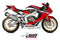 MIVV Speed Edge Titanium Slip-On Exhaust '17-'19 Honda CBR 1000 RR