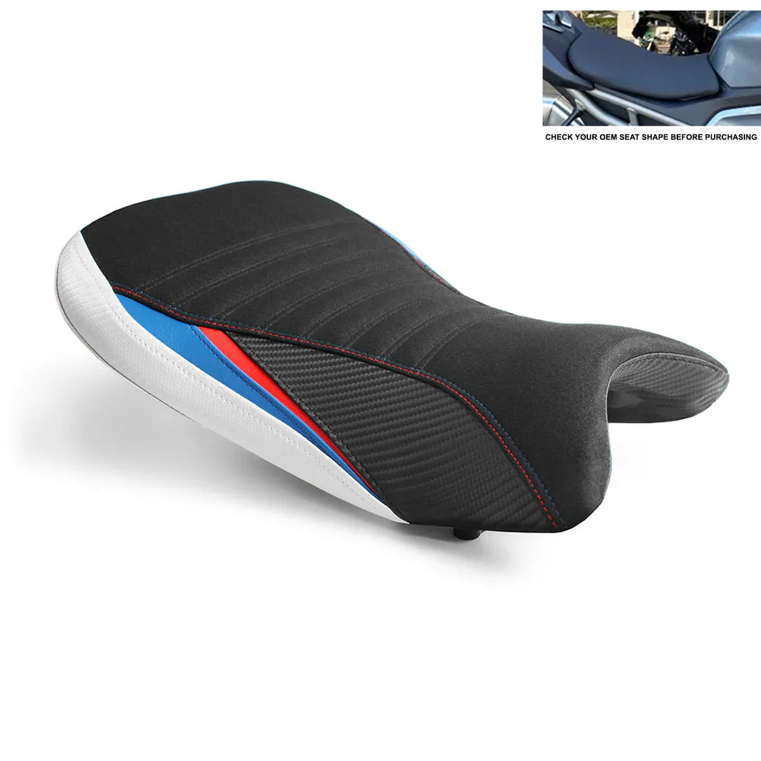LuiMoto Motorsports Rider Seat Cover 2025 BMW S1000RR