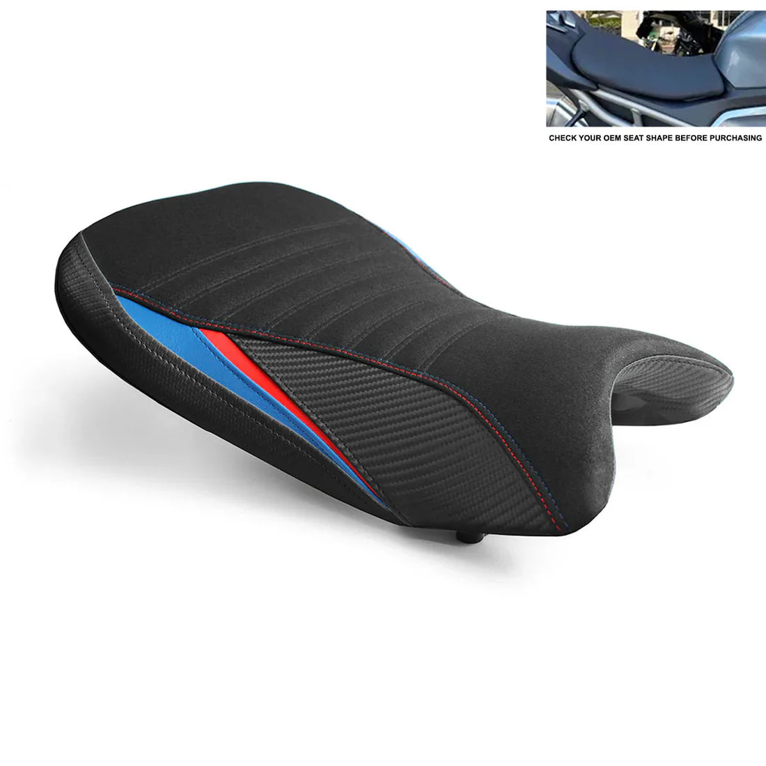 LuiMoto Motorsports Rider Seat Cover 2025 BMW S1000RR