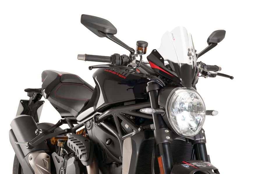 Buy Puig Sport Windscreen for '16-'20 Ducati Monster 1200 R