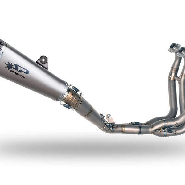 Spark Konix Titanium Full Exhaust '09-'23 Kawasaki ZX-6R
