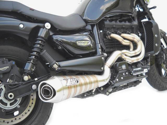 ZARD Sport Racing Full Exhaust '06-'16 Triumph Rocket III