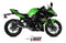 MIVV MK3 Carbon Full System Exhaust '17-'23 Kawasaki Ninja 650/Z650
