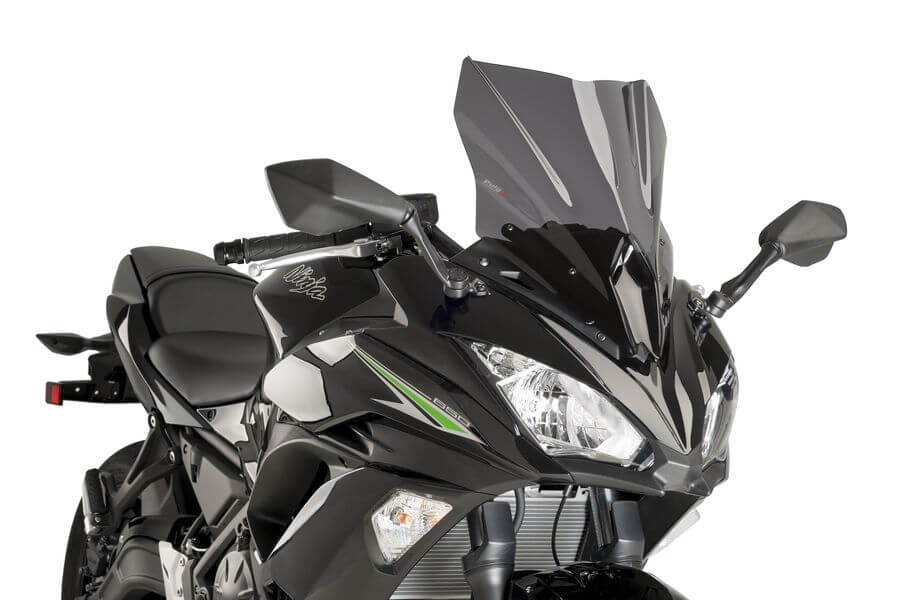 Puig Z-Racing Windscreen for '17-'19 Kawasaki Ninja 650