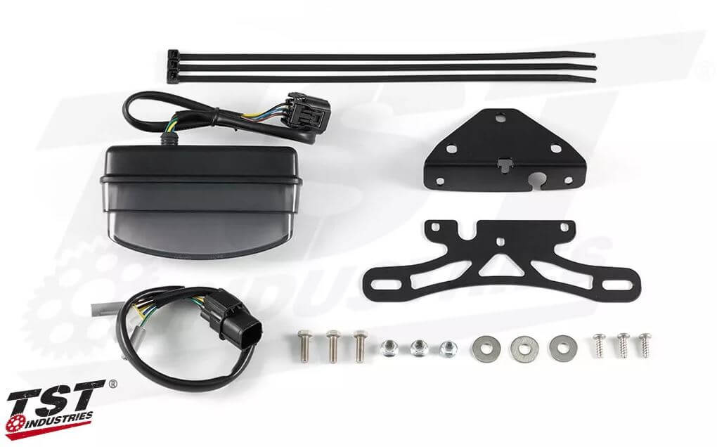 TST Integrated Tail Light + Fender Eliminator '08-'20 Yamaha WR250R/X/RB