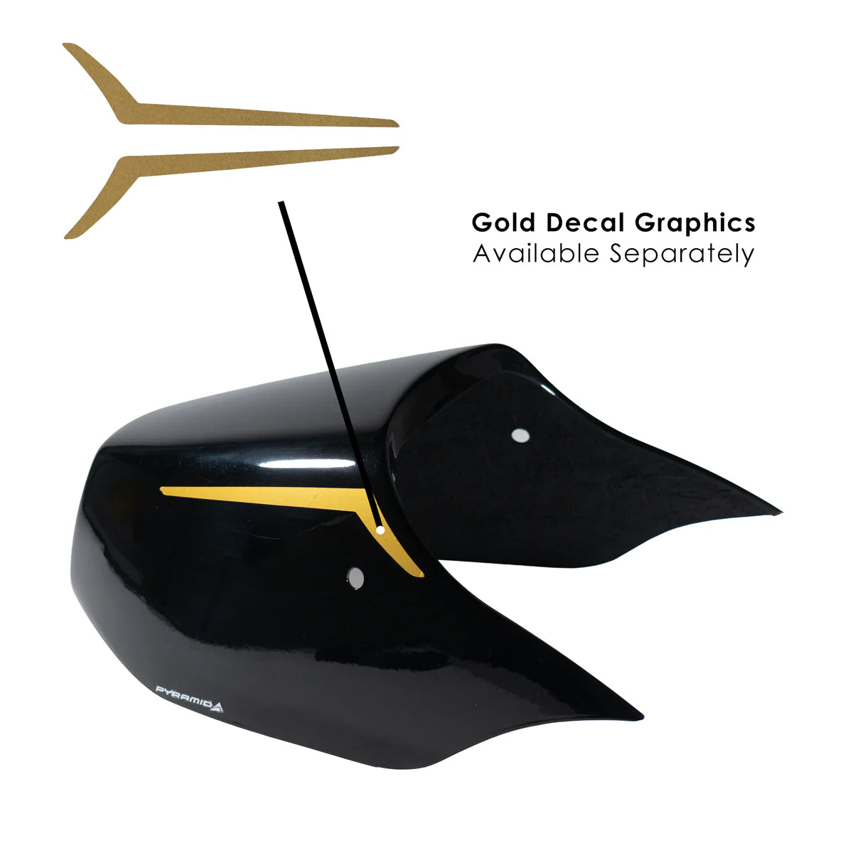 Pyramid Seat Cowl 2025- Yamaha XSR900 | Midnight Black (USA: Raven Black) - Motostarz USA