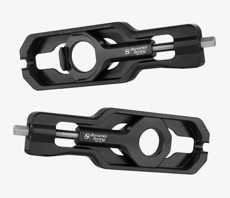 Bonamici Chain Adjusters 17-25 Suzuki GSX-R 1000, 21-25 GSX-S 1000