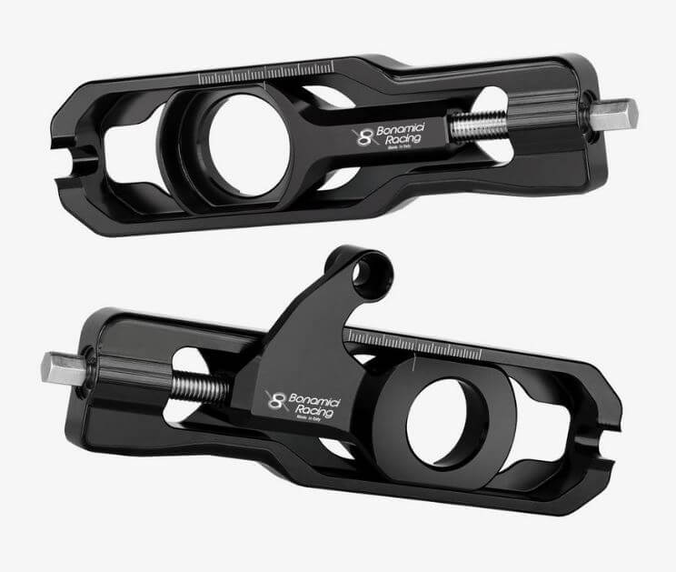 Buy Bonamici Chain Adjusters w/ Caliper Bracket 17-25 Yamaha YZF-R6