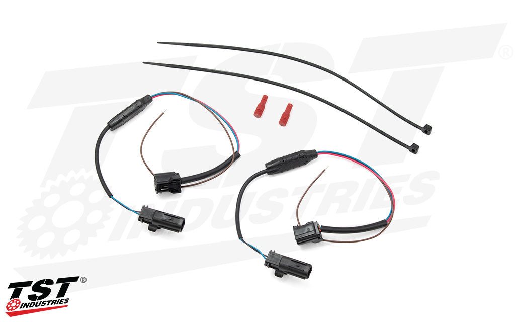 TST Industries DRL To Turn Signal Harness Coverter 2026 Yamaha R7
