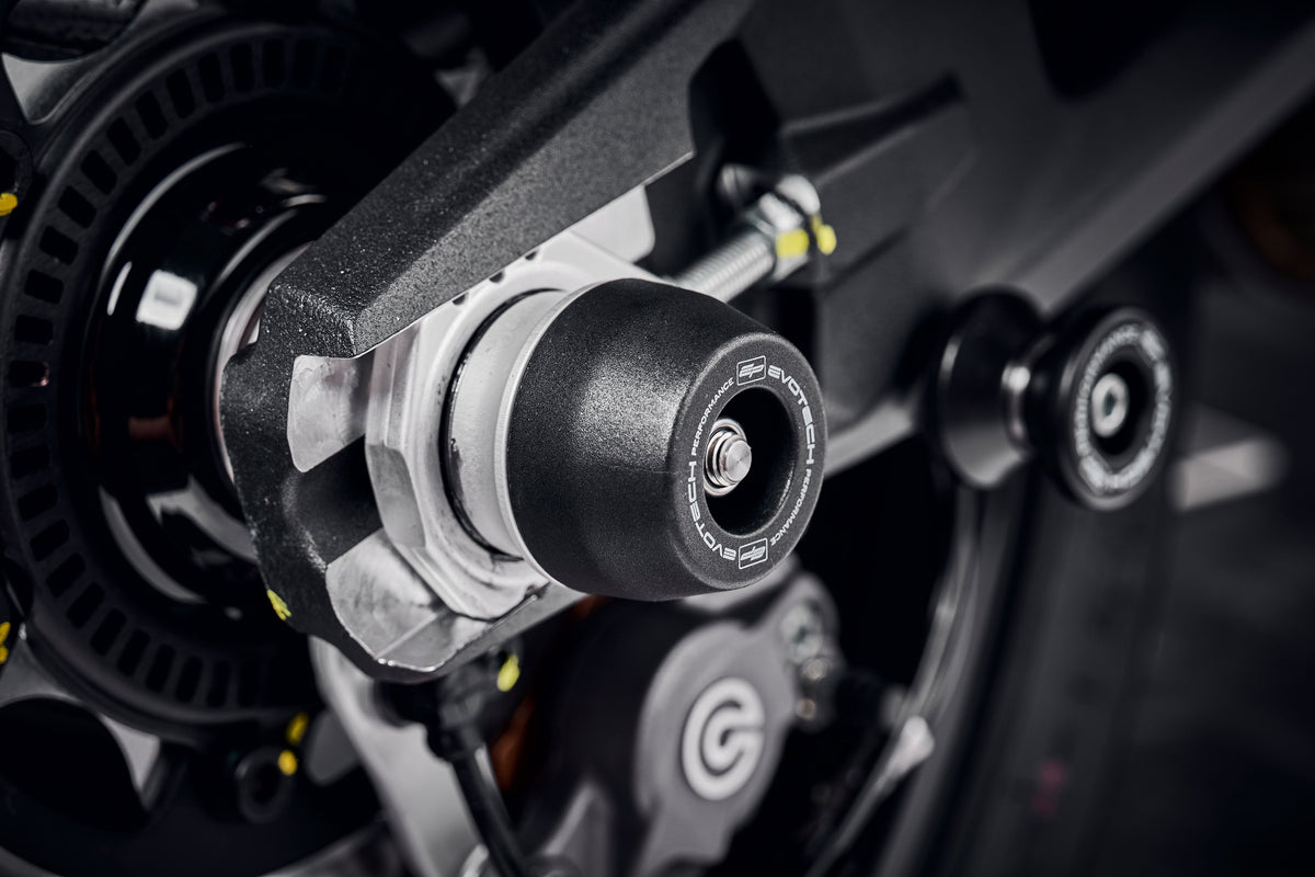 Evotech Performance Rear Spindle Bobbins - Ducati Panigale V2/S
