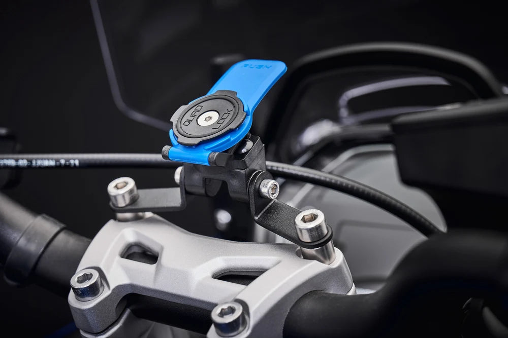 Evotech Performance Quad Lock Compatible Handlebar Clamp Mount 2026 Triumph Trident 800