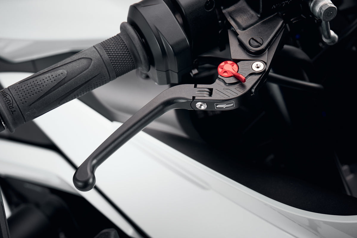 Evotech Performance Evo Folding Clutch and Brake Lever Set 24-26 Triumph Daytona 660