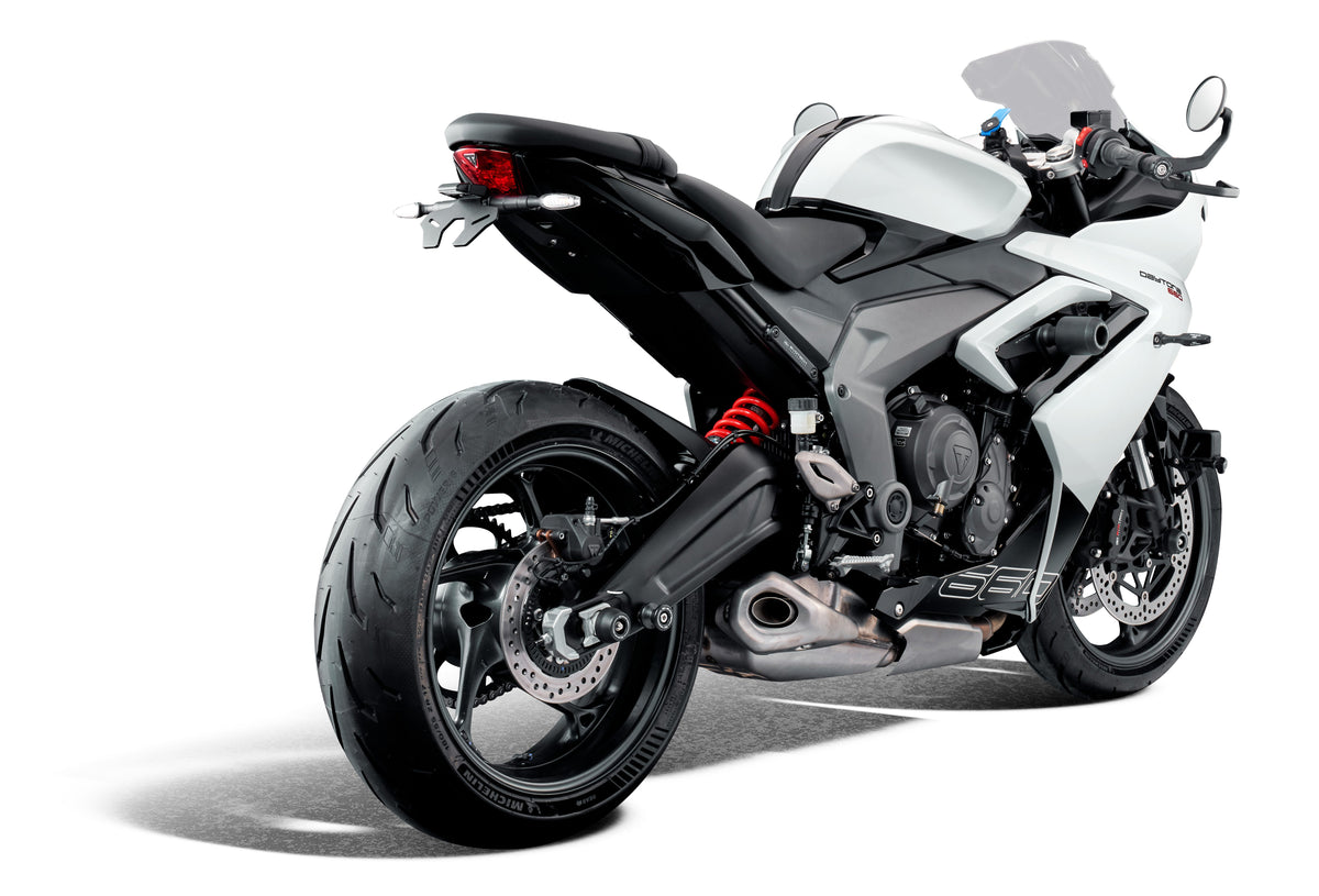 Evotech Performance Pillion Footpeg Removal Kit 24-26 Triumph Daytona 660