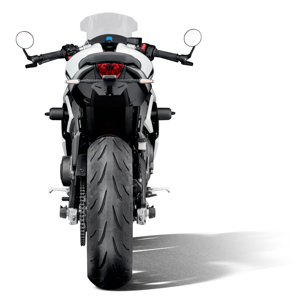 Evotech Performance Rear Spindle Bobbins 24-26 Triumph Daytona 660