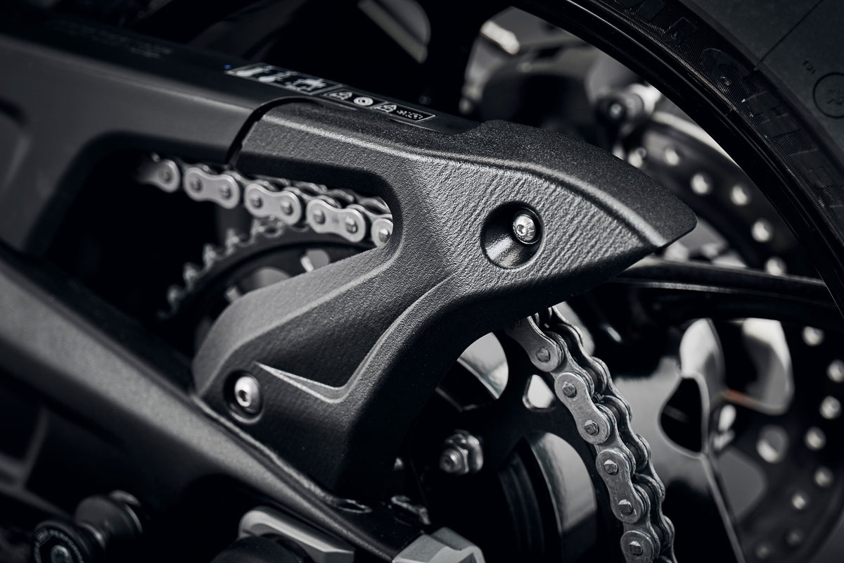 Evotech Performance Chain Guard Swingarm Cover 2026 Triumph Trident 800