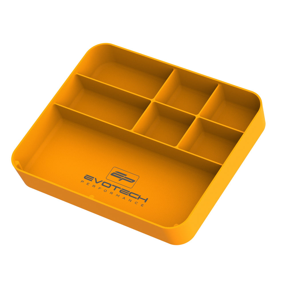Evotech Performance Motorcycle Orange Part Tray 2026 KTM 990 RC R