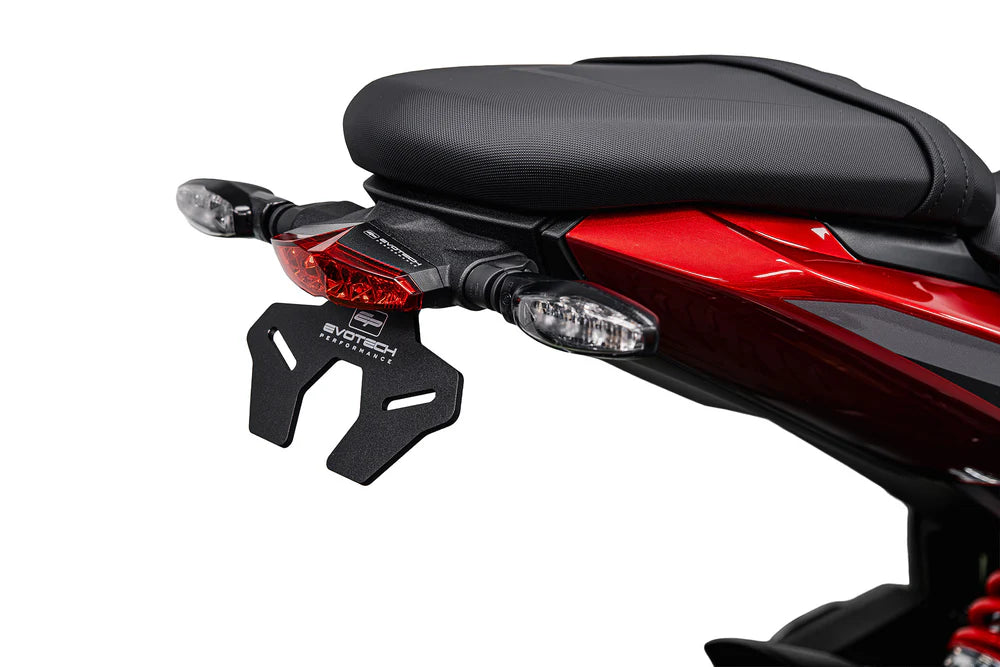Evotech Performance Tail Tidy 2026 Triumph Trident 800 | Red Rear Light