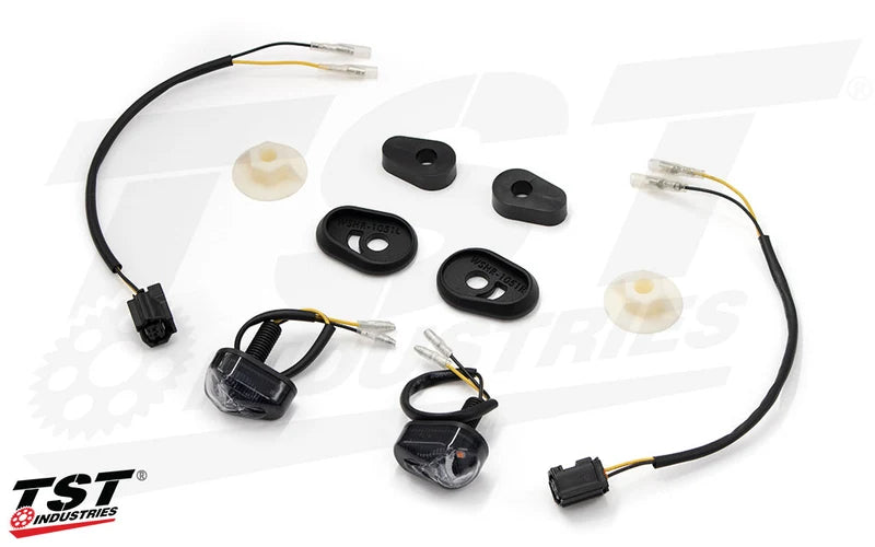 TST Industries Flushmount Rear Turn Signal Kit 25-26 Yamaha R3