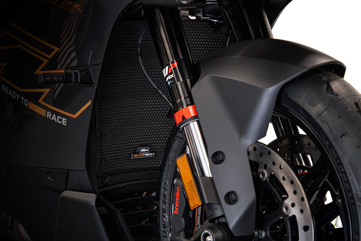 Evotech Performance Radiator Guard (Black) 2026 KTM 990 RC R