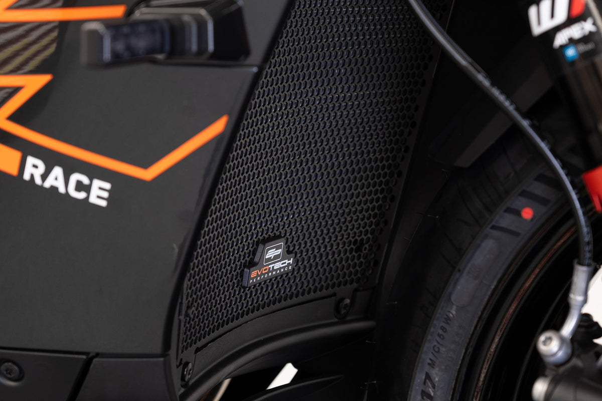 Evotech Performance Radiator Guard (Black) 2026 KTM 990 RC R