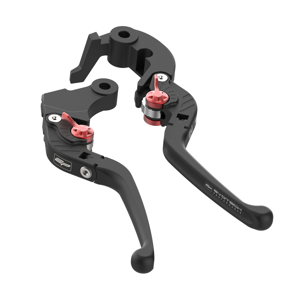 Evotech Performance Evo Folding Clutch & Brake Lever Set 2026 Yamaha YZF-R7