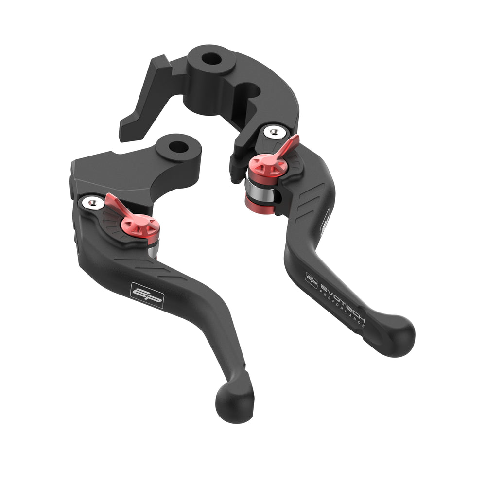 Evotech Performance Evo Short Brake & Clutch Lever Set 2026 Yamaha YZF-R7