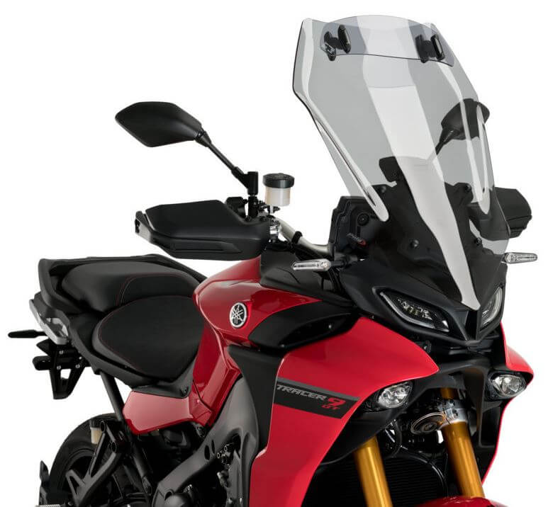 Puig Touring Windscreen w/ Visor for '21-'23 Yamaha Tracer 9/GT