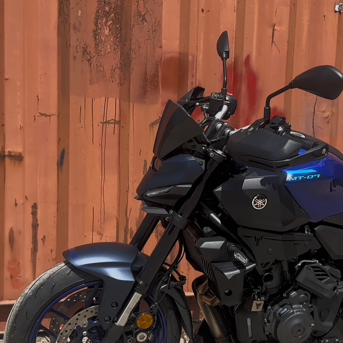 Pyramid Fly Screen 25-26 Yamaha MT-07 | Matte Black