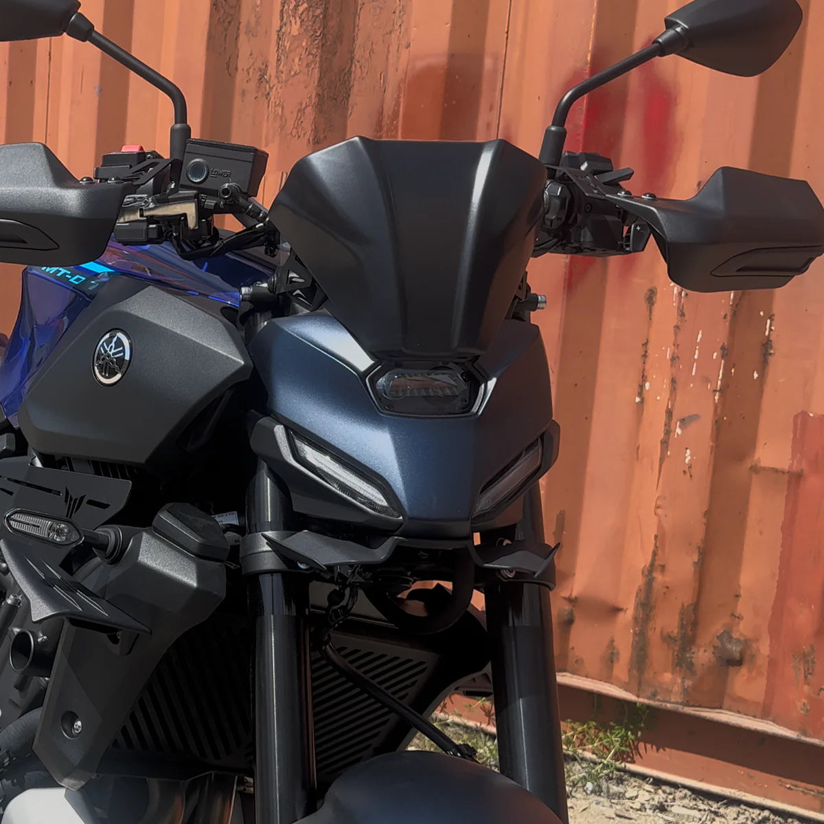 Pyramid Fly Screen 25-26 Yamaha MT-07 | Matte Black