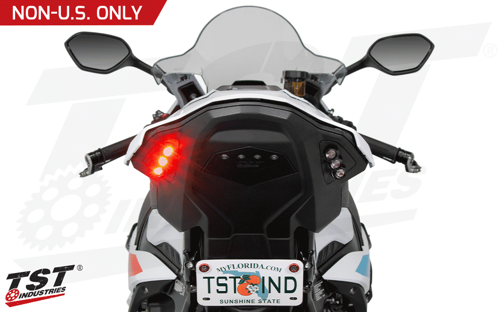 TST Industries In-Tail LED Integrated Tail Light 23-25 BMW S1000RR, 23-24 M1000RR