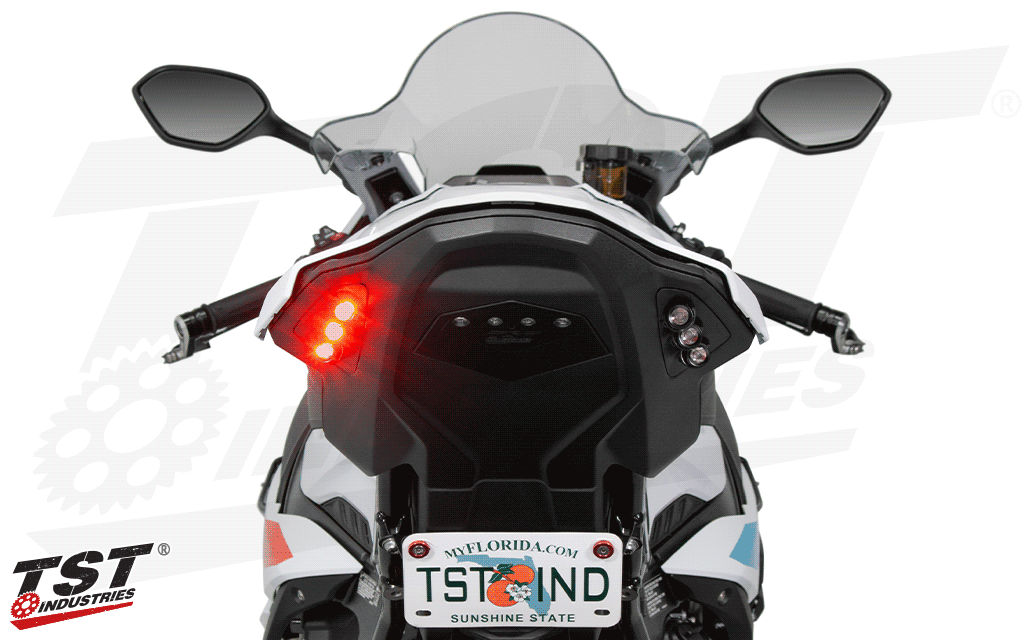 TST Industries In-Tail LED Integrated Tail Light 23-25 BMW S1000RR, 23-24 M1000RR