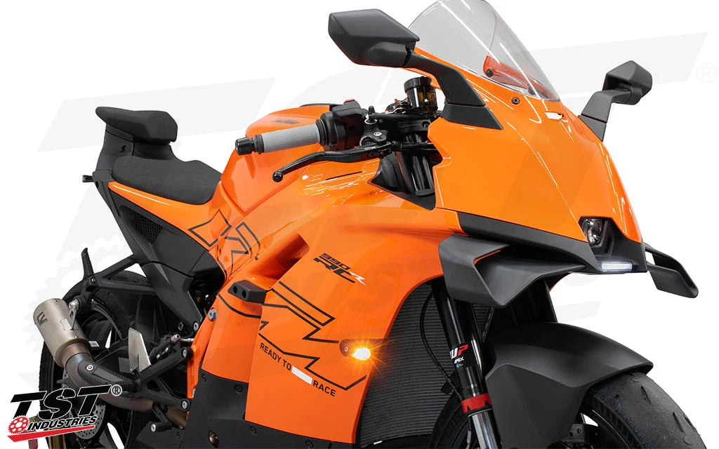 TST Industries Front Flushmount Turn Signal Kit 2026 KTM 990 RC R