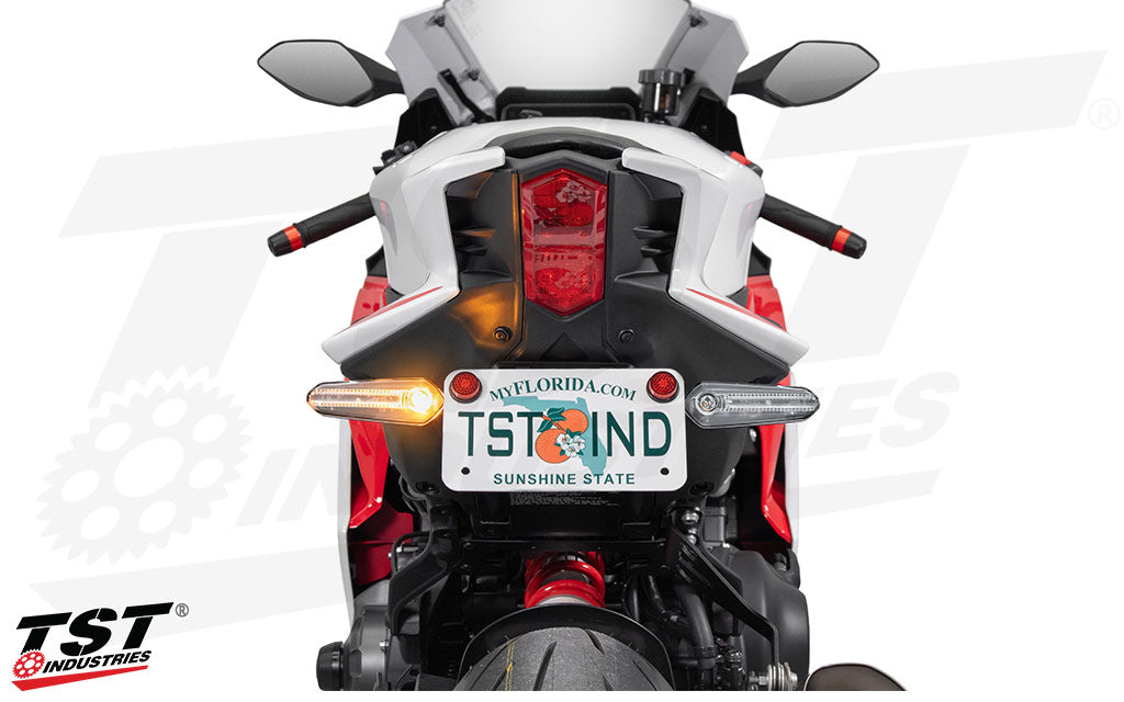 TST OEM Rear Turn Signal Bracket - Yamaha R3/R9/MT-03/MT-07 | *Check Fitment Tab