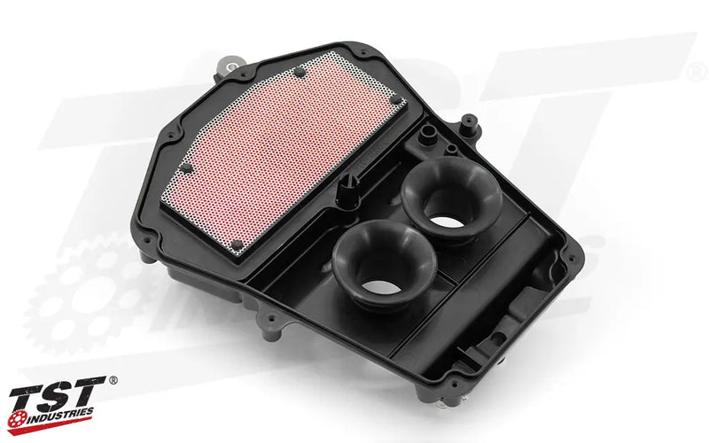 TST WORX V2 Velocity Stacks 18-23 Kawasaki Ninja 400/Z400