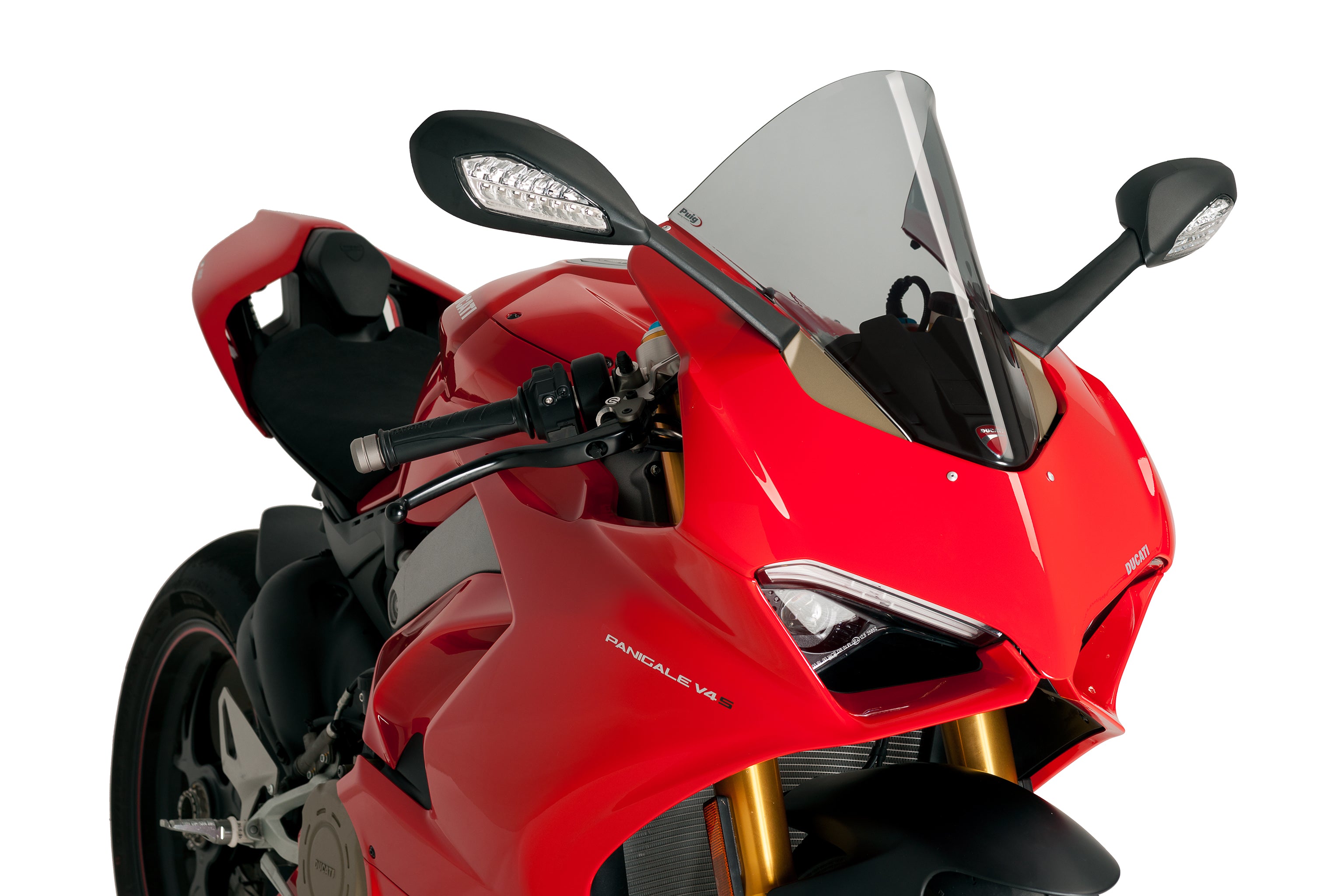 Puig R-Racer Windscreen for 20-24 Ducati Panigale V4
