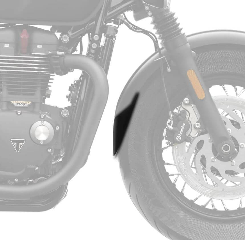 Pyramid Extenda Fenda '17-'23 Triumph Bonneville Bobber | Matte Black