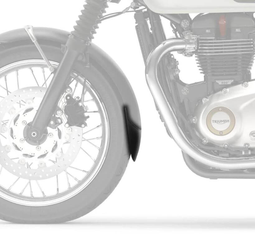 Pyramid Extenda Fenda '16-'23 Triumph Bonneville T120 | Matte Black