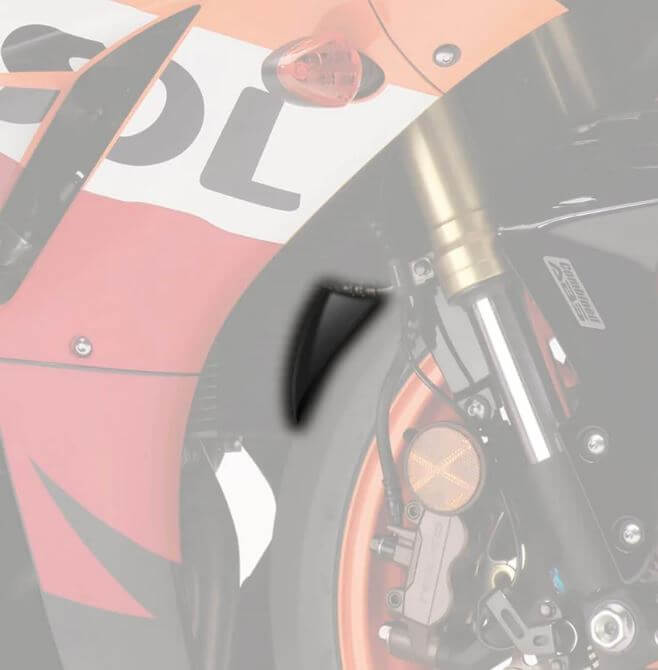 Pyramid Extenda Fenda '07-'17 Honda CBR 600 RR | Matte Black